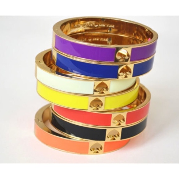 KATE SPADE • Hole Punch Bangle Bracelet - Picture 2 of 8